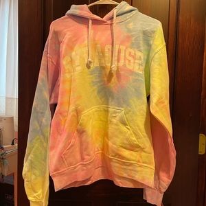 NWT tie dye Syracuse hoodie